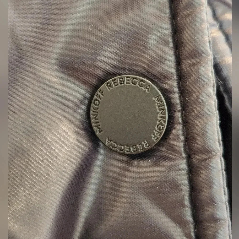 NWT || REBECCA MINKOFF || Long, black puffer jacket - Picture 12 of 16